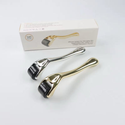 Derma Roller 1mm Microneedling Roller 540 Titanium For Women and Men