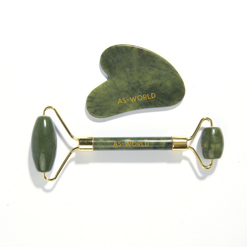 Gua Sha &amp; Jade Roller Set