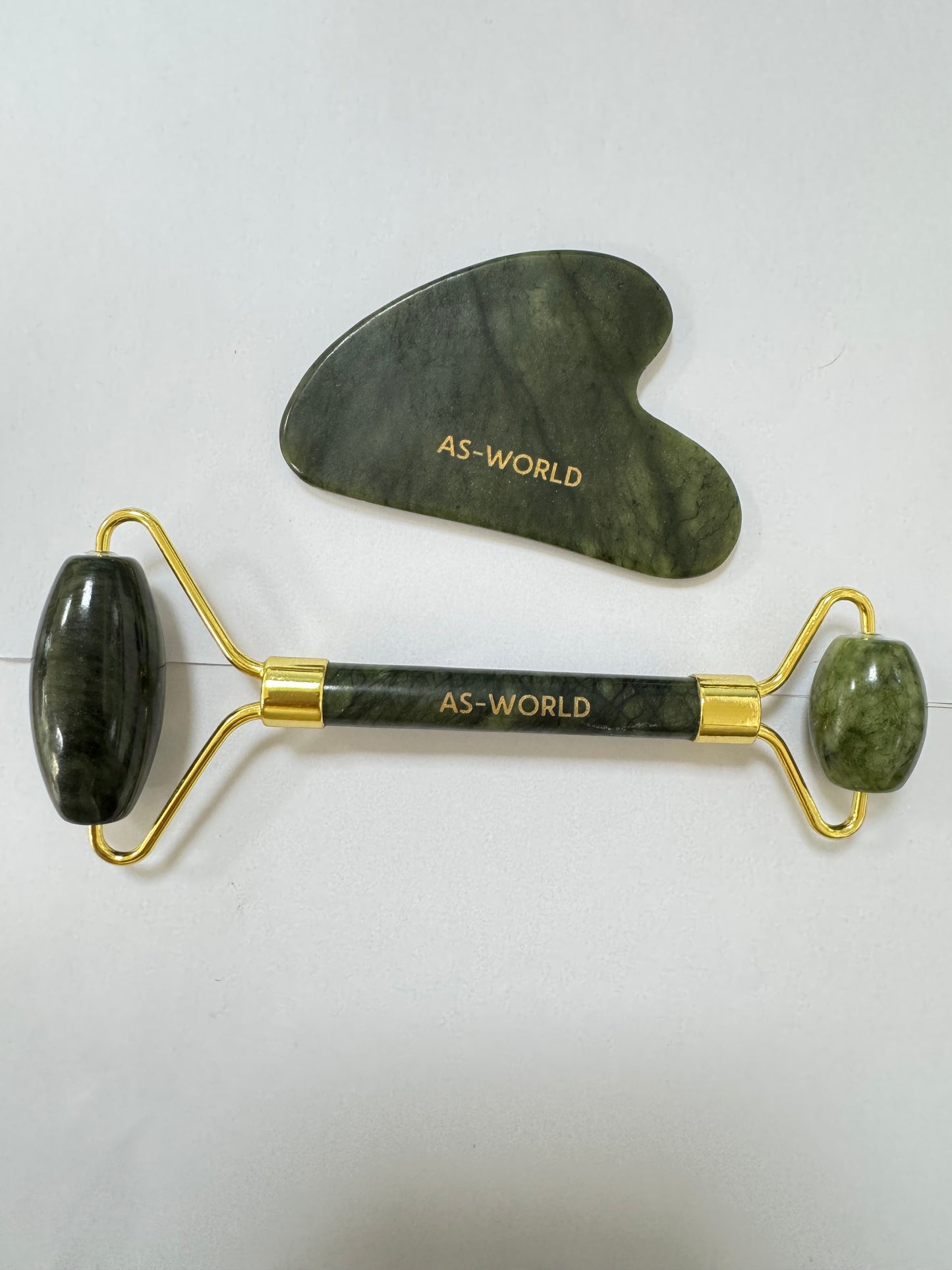Gua Sha &amp; Jade Roller Set