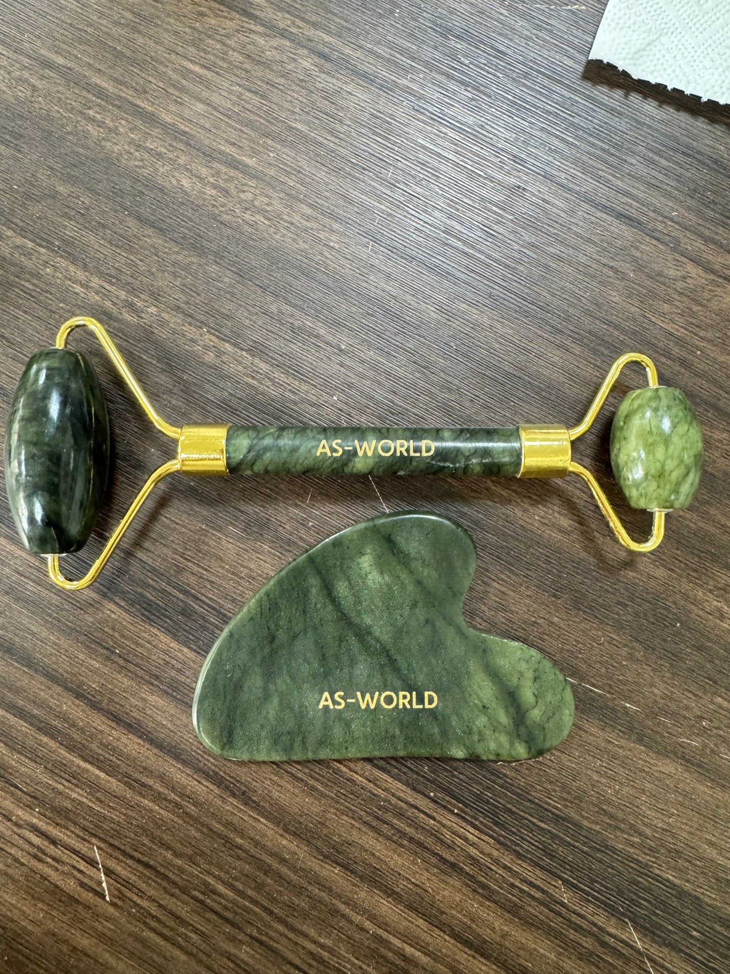 Gua Sha &amp; Jade Roller Set