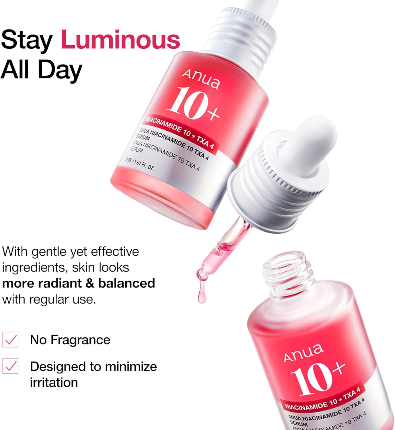 ANUA Niacinamide 10 + TXA 4 Serum