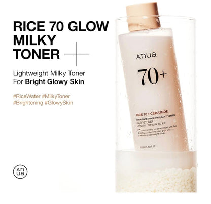 Anua, Rice 70 Glow Milky Toner, 8.45 fl oz (250 ml)