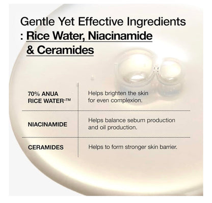 Anua, Rice 70 Glow Milky Toner, 8.45 fl oz (250 ml)