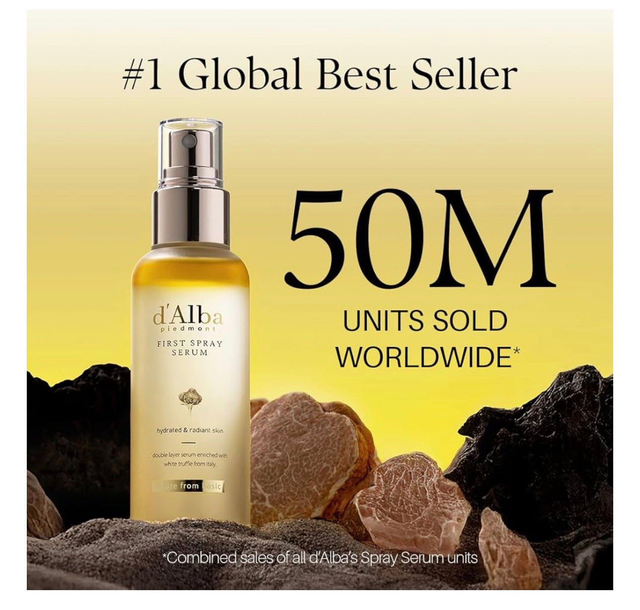 d'alba Piedmont Italian White Truffle First Spray Serum