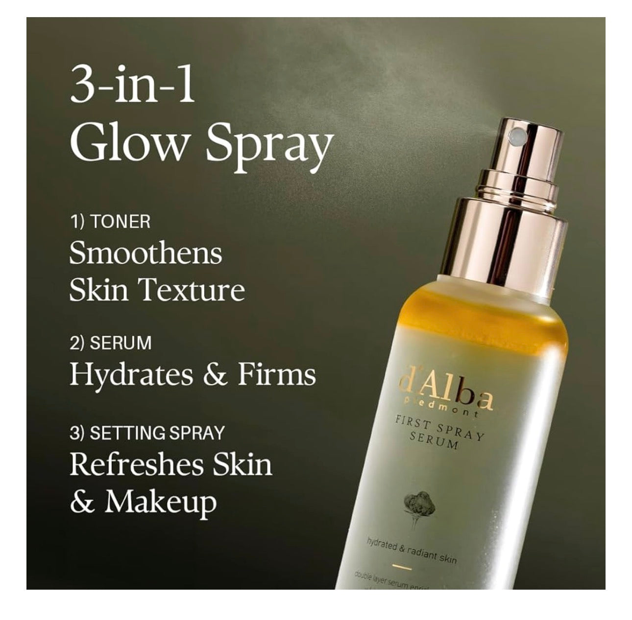 d'alba Piedmont Italian White Truffle First Spray Serum