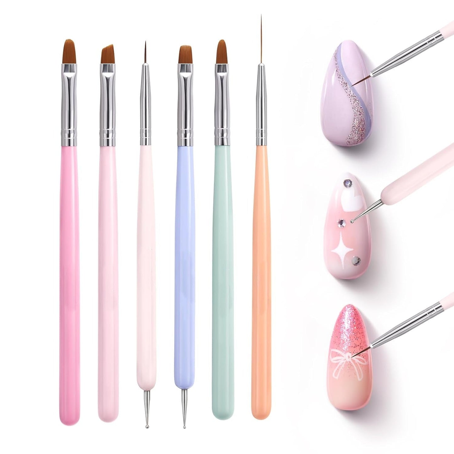 Nail Art Brushes Set