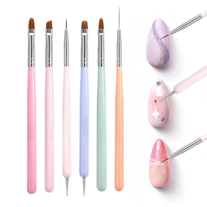 Nail Art Brushes Set