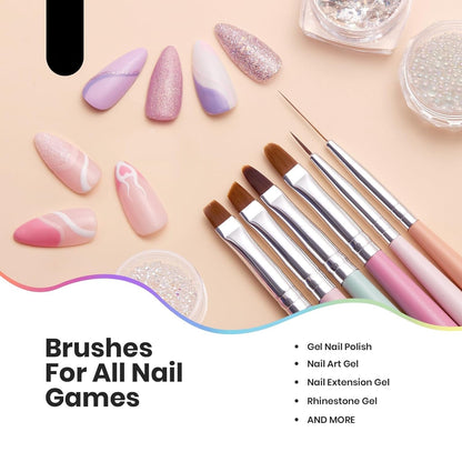 Nail Art Brushes Set