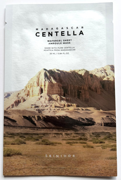 SKIN1004 Madagascar Centella Watergel Sheet Ampoule Mask - 1 Sheet