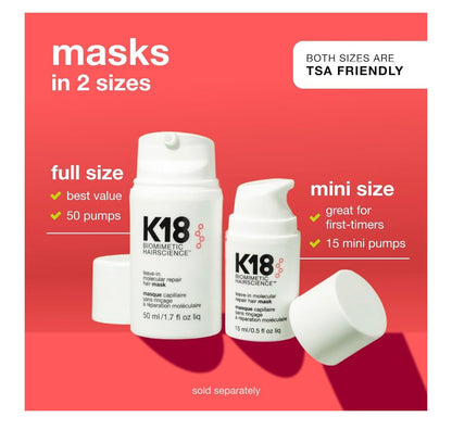 K18 Leave-In Molecular Repair Hair Mask- 50ml