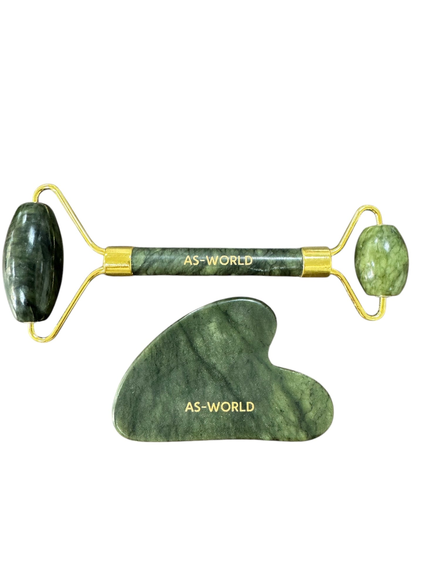 Gua Sha &amp; Jade Roller Set