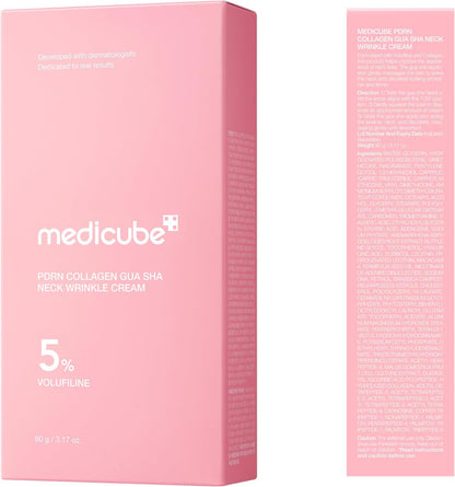 Medicube PDRN Collagen Gua Sha Neck Wrinkle Cream (90g)