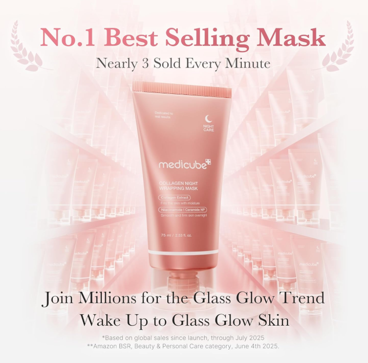 Medicube Collagen Overnight Wrapping Peel Off Facial Mask Pack