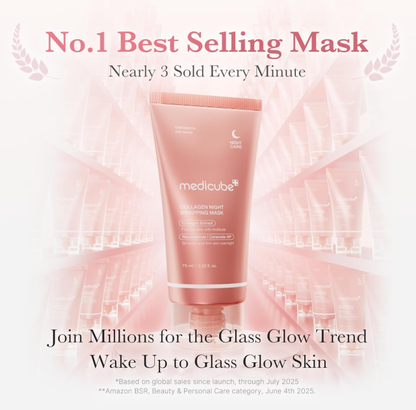 Medicube Collagen Overnight Wrapping Peel Off Facial Mask Pack
