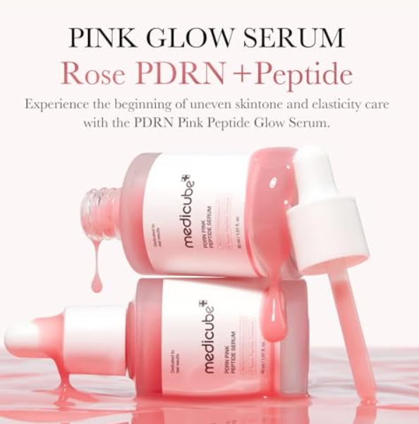 Medicube, PDRN Pink Peptide Serum , 1.01 fl oz (30 ml)