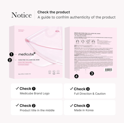 medicube Salmon DNA PDRN pink collagen jelly gel mask