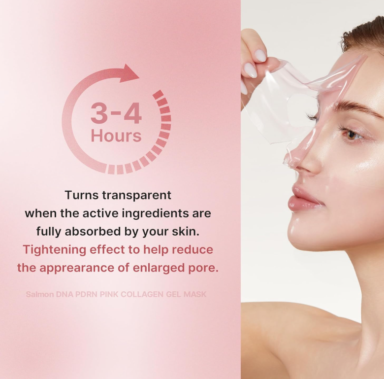 medicube Salmon DNA PDRN pink collagen jelly gel mask
