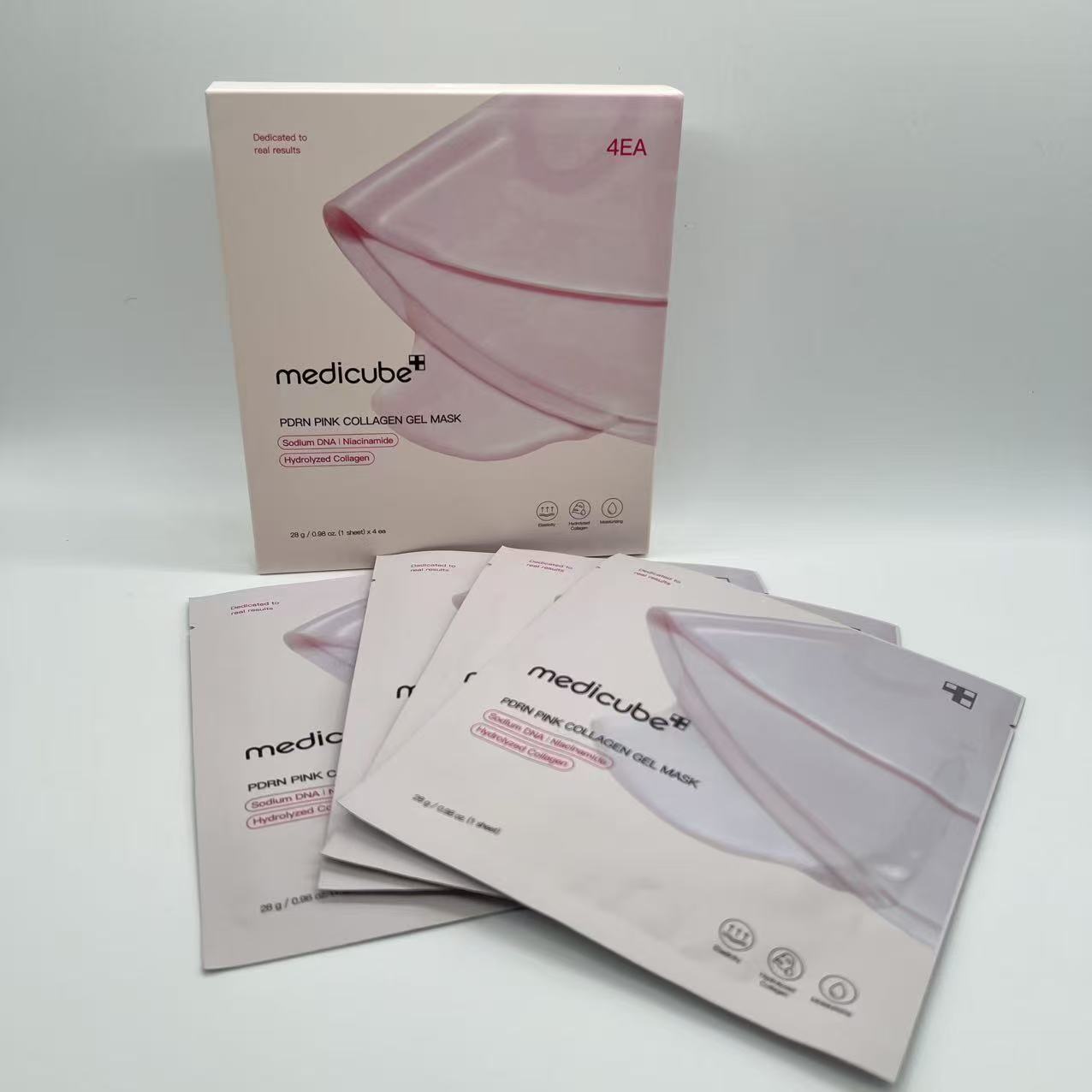 medicube Salmon DNA PDRN pink collagen jelly gel mask