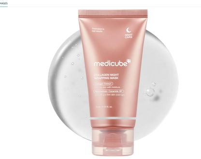 Medicube Collagen Overnight Wrapping Peel Off Facial Mask Pack