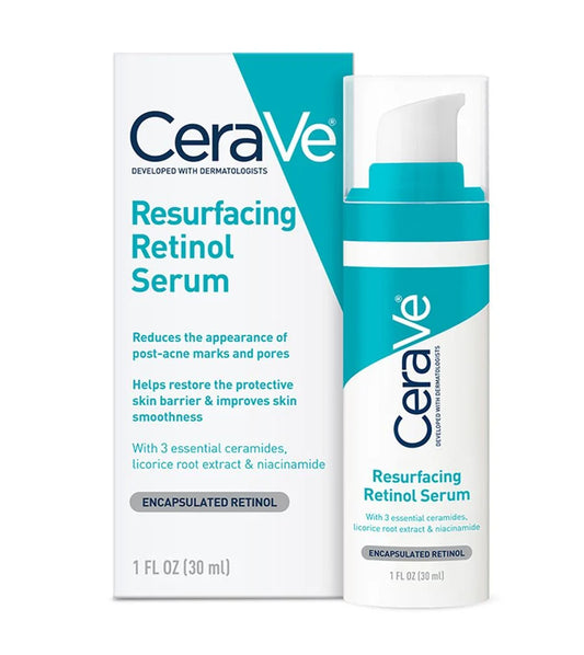CeraVe Resurfacing Retinol Serum For Face with Niacinamide