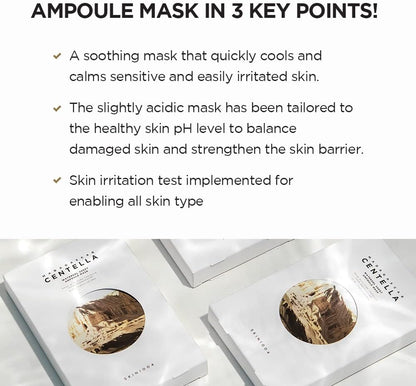 SKIN1004 Madagascar Centella Watergel Sheet Ampoule Mask - 1 Sheet